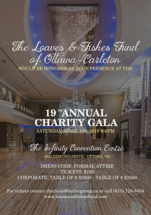 Loaves and Fishes Fund of Ottawa Carleton Gala Fundraiser The