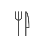 Cutlery icon.