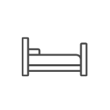 Bed icon.