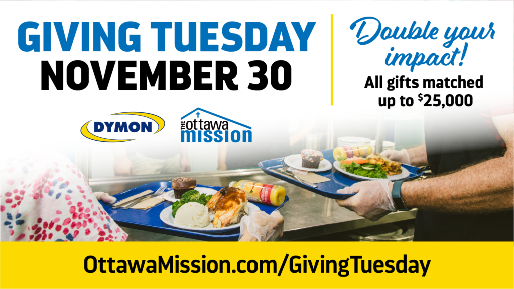 1 million meals? DYMON steps in to double gifts on Giving Tuesday - The  Ottawa Mission